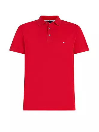 TOMMY HILFIGER | Poloshirt Coupe Slim | rot